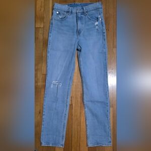 GAP Light Blue Straight Leg Jeans - 2R